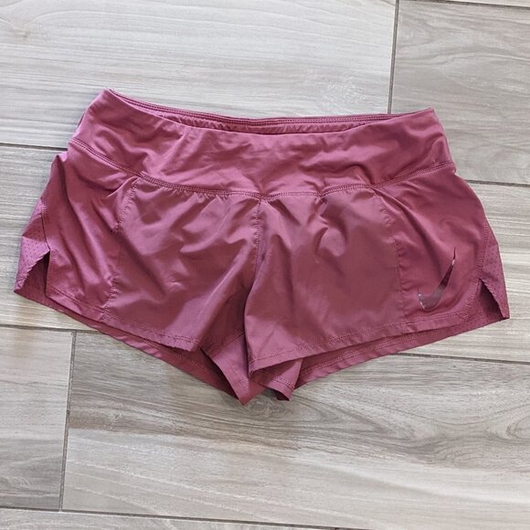 Nike Dri-Fit Orchid Lined Running Shorts with Key Pocket - Picture 1 of 7